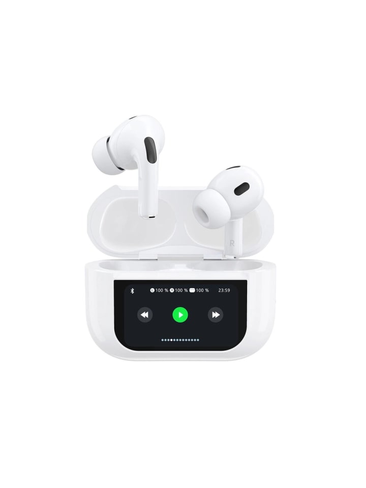 COFI 1453 In-Ear TWS kabelloser Bluetooth 5.3 Kopfhörer mit LED-Anzeige in Weiß günstig kaufen onesize