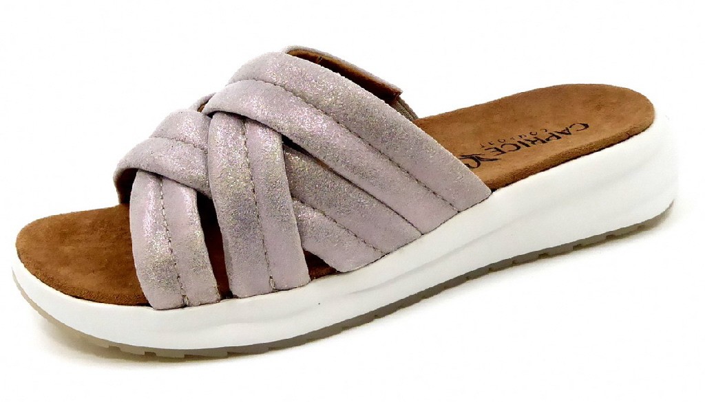 CAPRICE Klassische Sandalen grau