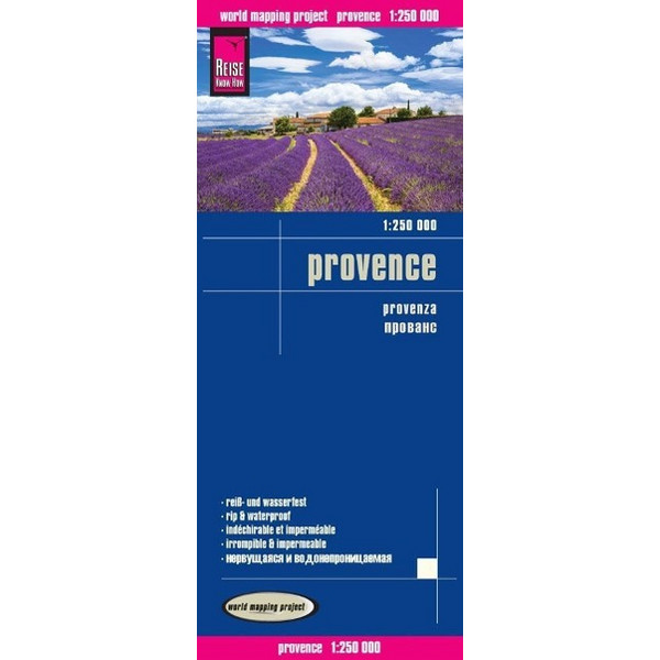 Reise Know-How Landkarte Provence 1 : 250.000 - Straßenkarte