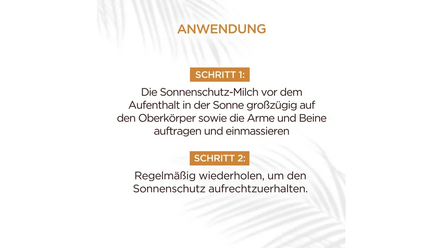 Garnier Ambre Solaire Milch LSF20- UV-Schutz - spendet Feuchtigkeit und schützt vor Sonnenbrand und Hautalterung 200 ml