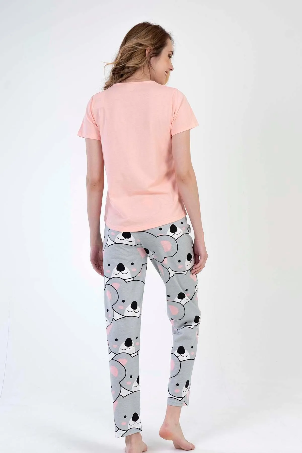 C&City  Kurzarm-Pyjama-Set Pink-441015