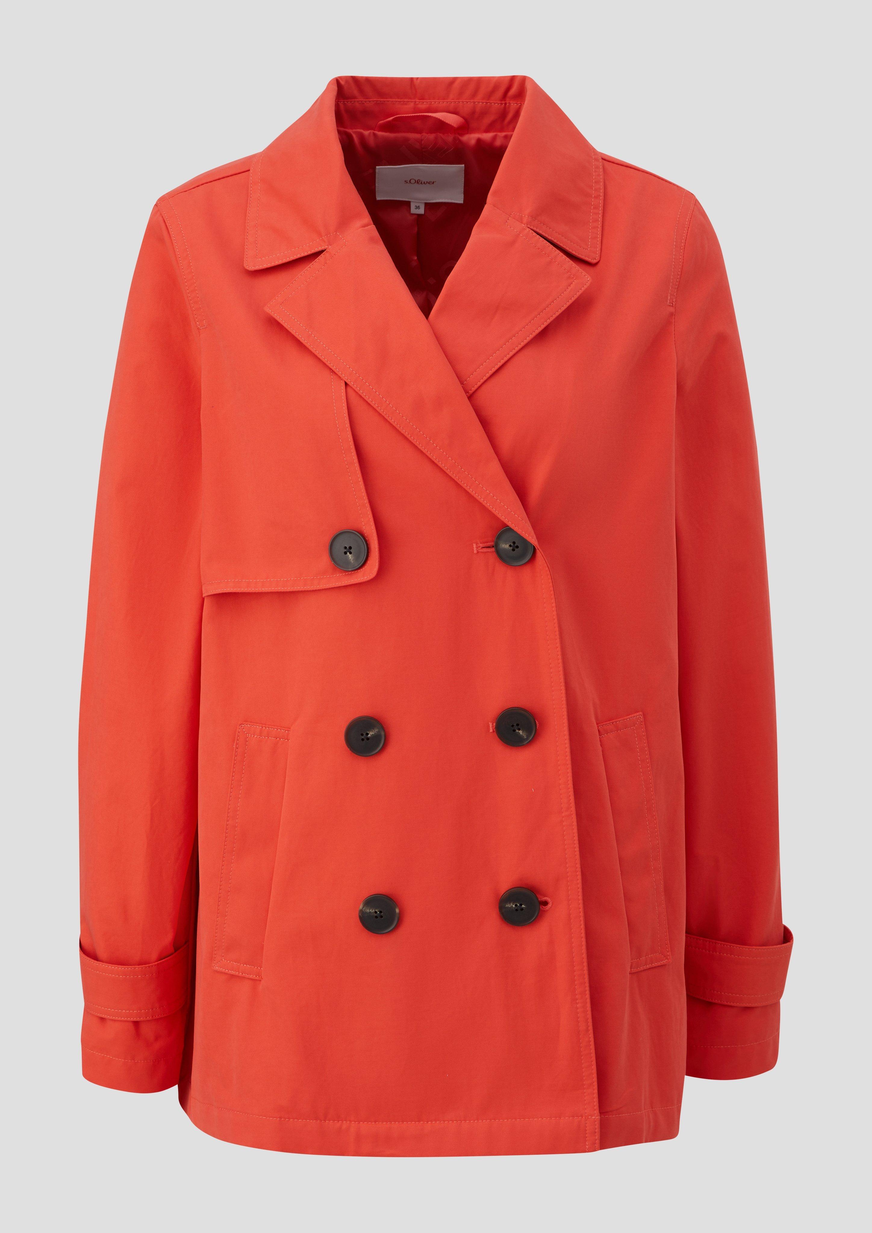 Canbanjacke aus Baumwollmix  2149095-2590