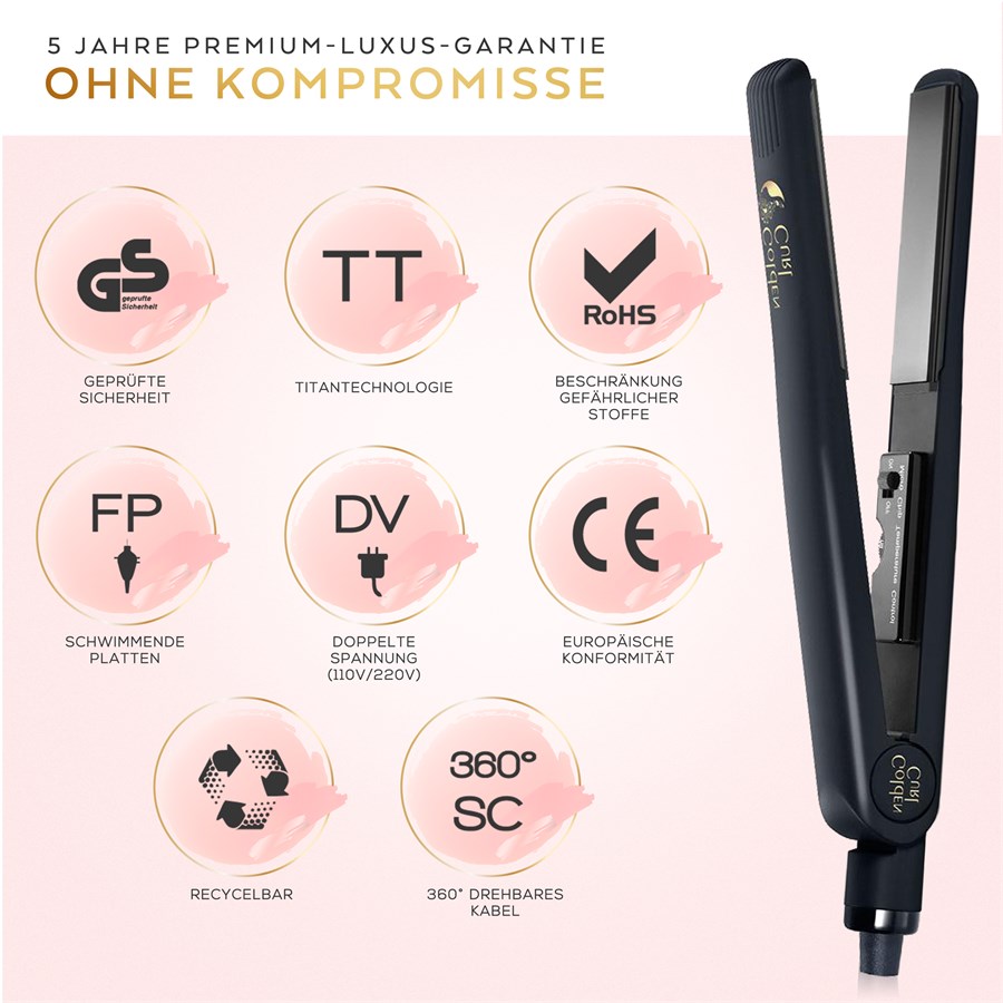 Il Nero Titanium Plate Straightener