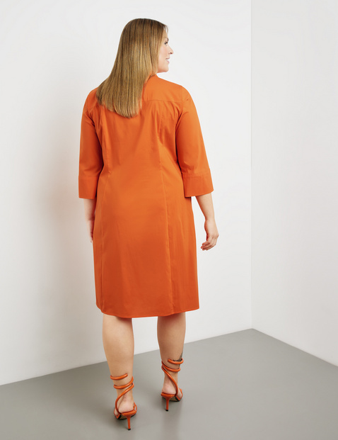Blusenkleid mit 3/4 Arm und Taschen