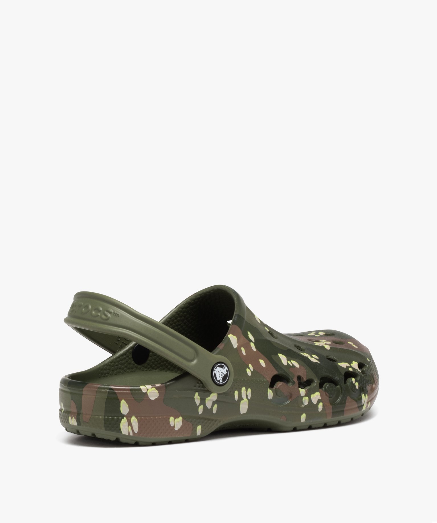 Sabots souples homme à imprimés - Crocs kaki | GEMO