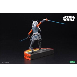 Star Wars The Clone Wars ARTFX PVC Statue 1/7 Ahsoka Tano Escape from the Clones 24 cm