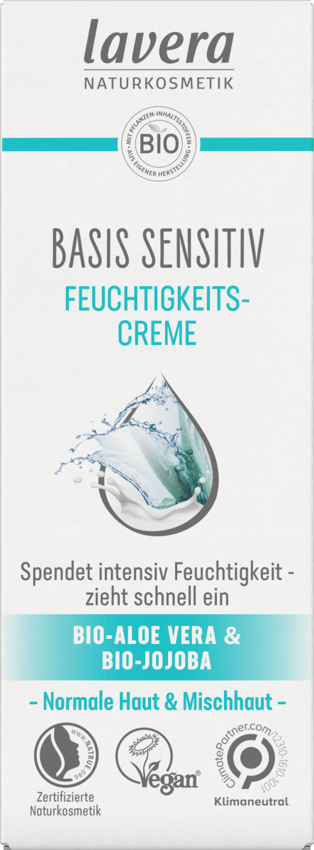 Gesichtscreme Basis Sensitiv feuchtigkeitsspendend, 50 ml