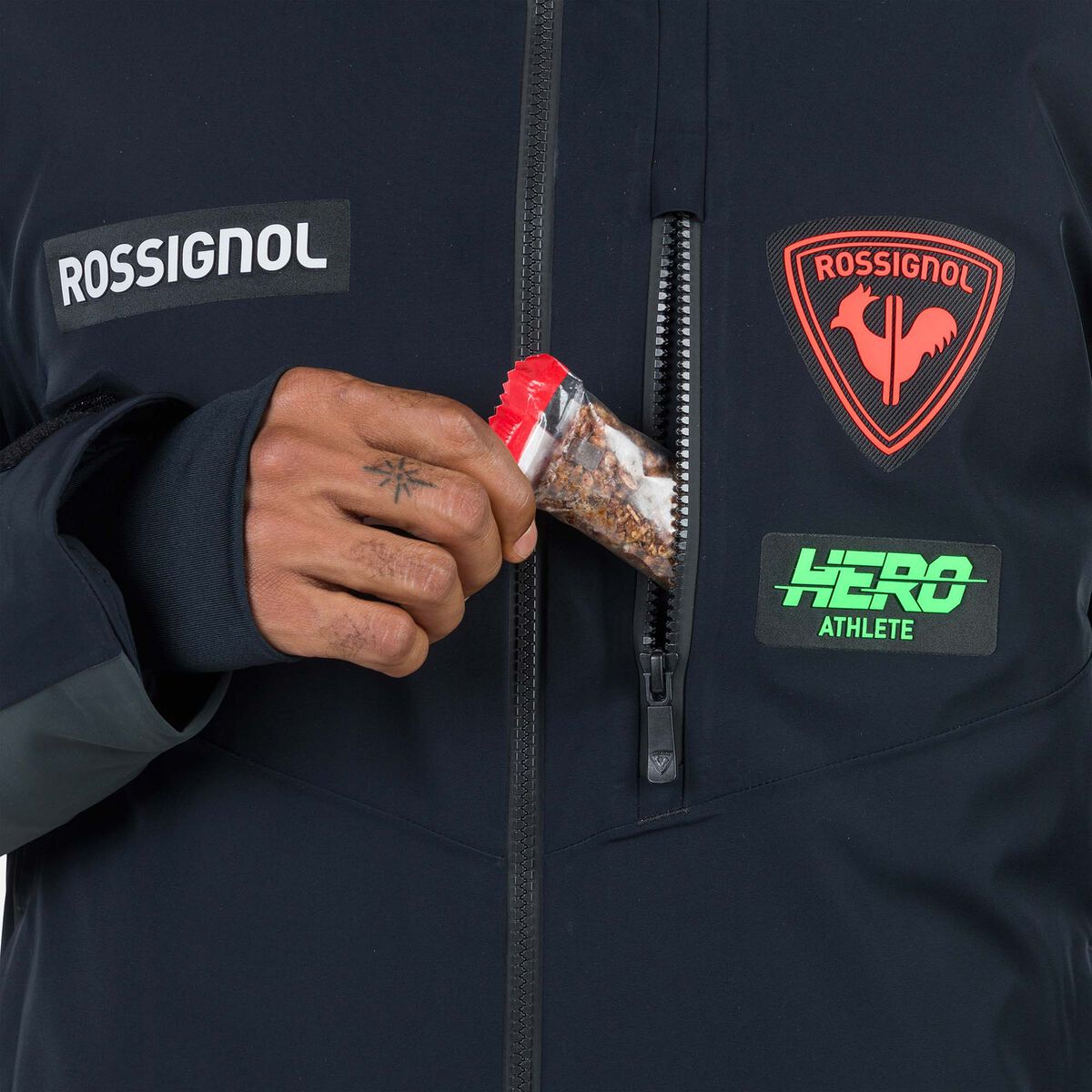 Herrenskijacke Hero Blackside