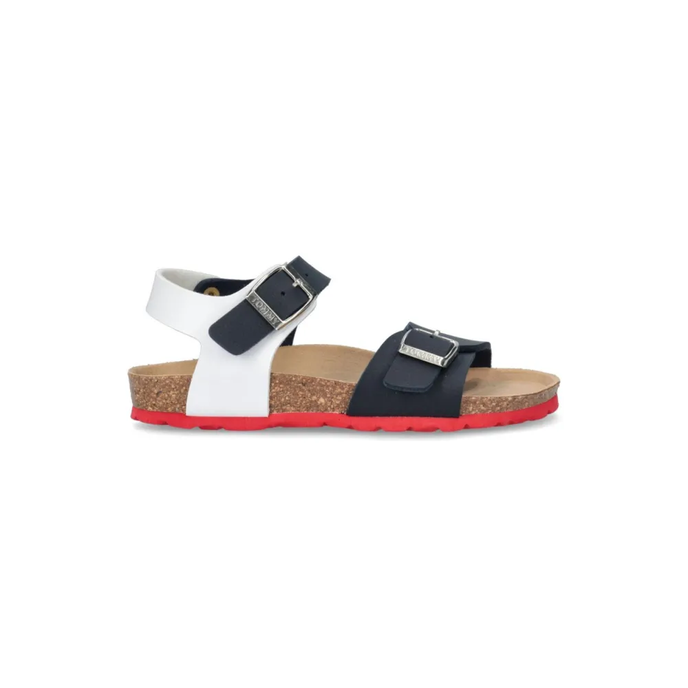 Tommy Hilfiger Cork Sandal T3B2-31113-0544-007 / blau