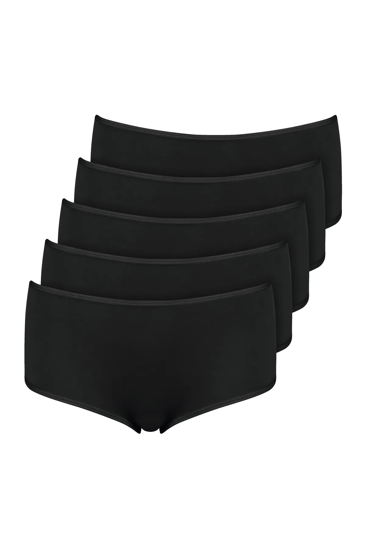 NUR DIE  Unterhosen - Schwarz - Unifarben