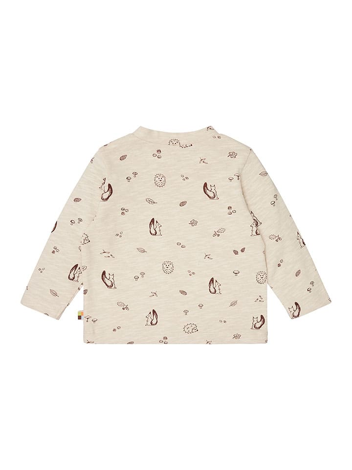 loud   proud Longsleeve in Beige günstig kaufen