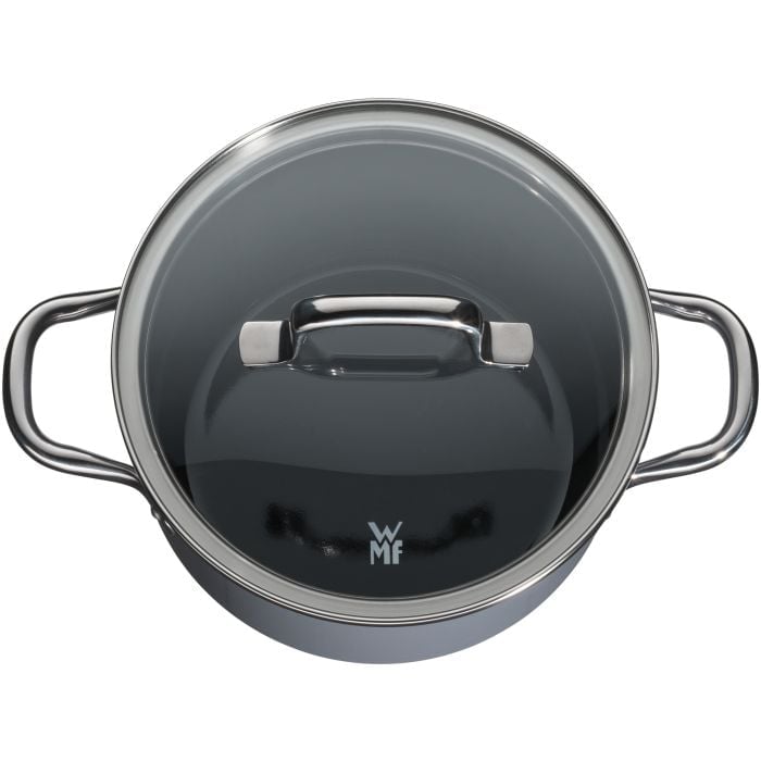 WMF Fusiontec Essential Topf-Set, 3-teilig, Blueberry