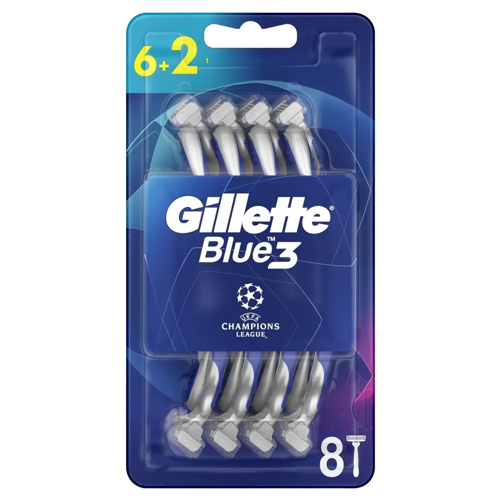 Gillette Blue3 FC Barcelona skustuvas 6+