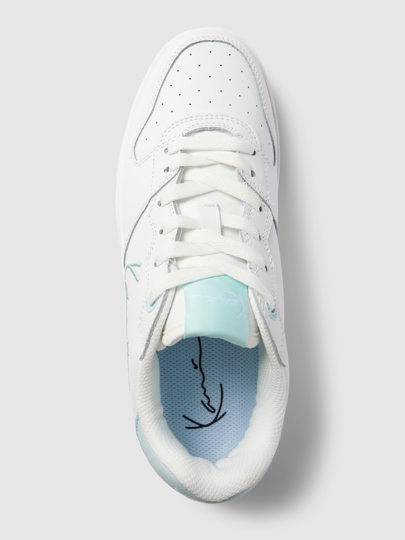 Sneaker mit Label-Details Modell '89 LOW' in hellblau