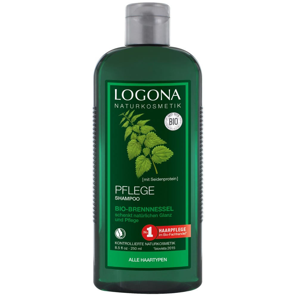 LOGONA Pflege Shampoo Bio-Brennnessel 250 ml