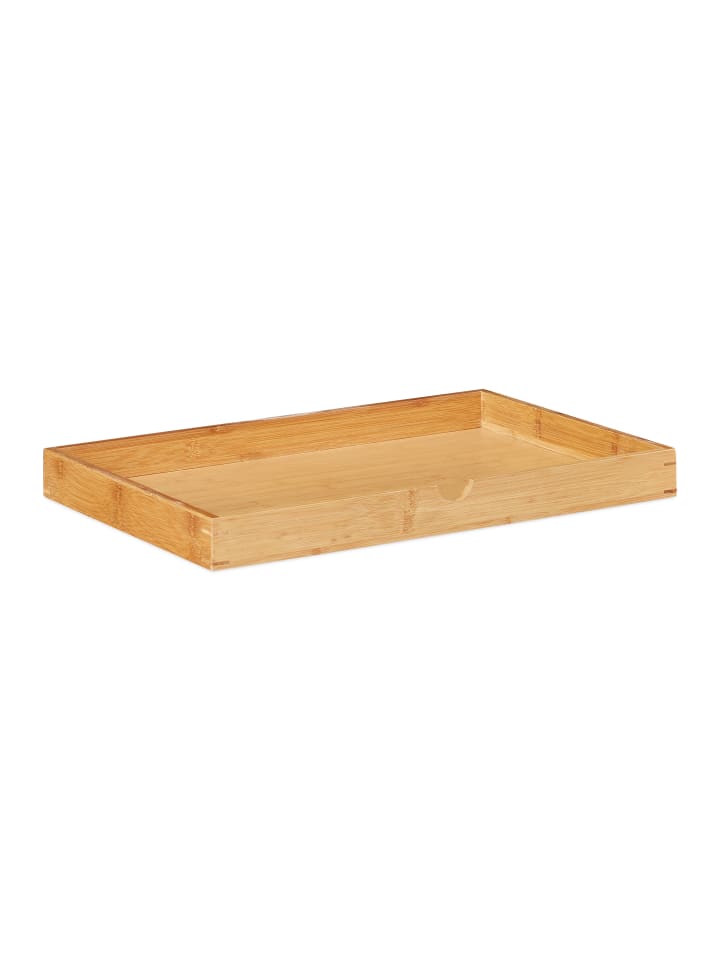 relaxdays Beistelltisch in Natur - (B)55 x (H)68 x (T)35 cm günstig kaufen onesize