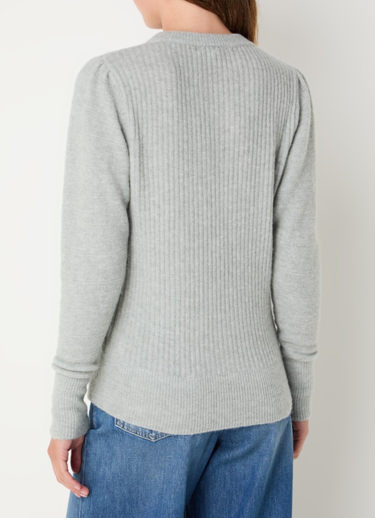 Gruby sweter Bellamy Willy z mieszanki wełny alpaki