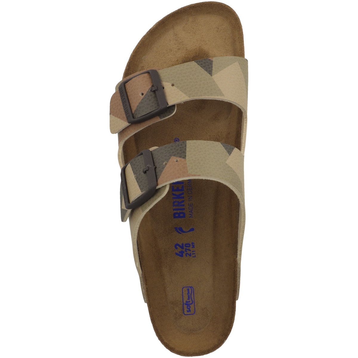 Birkenstock Arizona SFB Birko-Flor Weichbettung schmal Sandale Schnalle