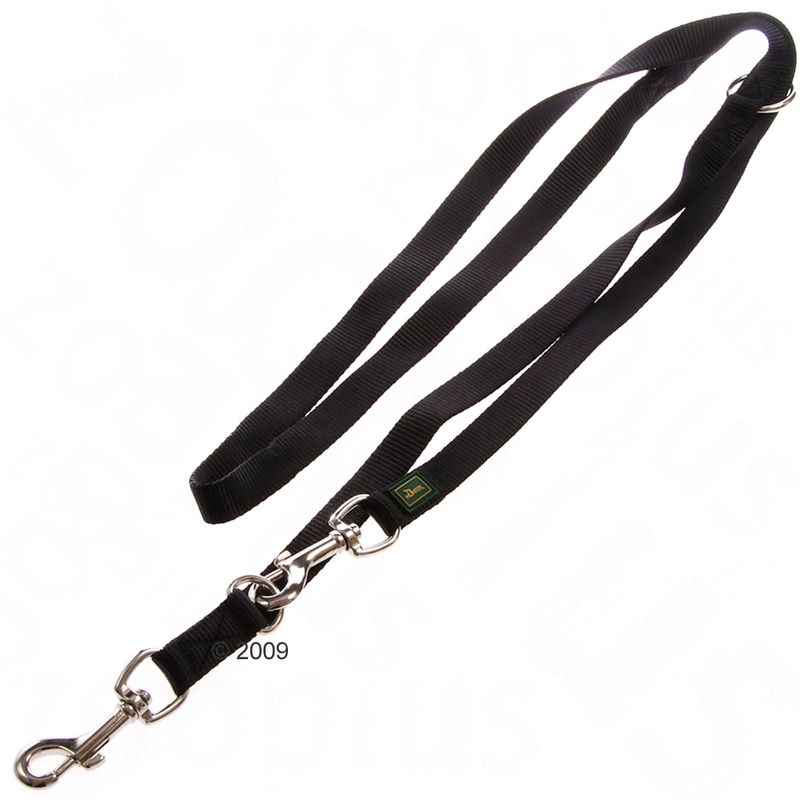Sparset HUNTER Hundeleine + Halsband Vario Basic schwarz | bitiba