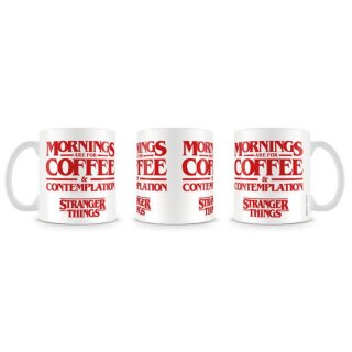 Stranger Things Tasse Coffee and Contemplation