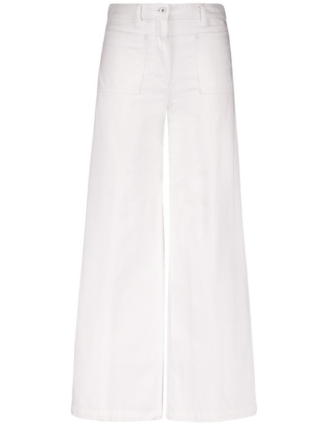 Jeans MIRJA WIDE LEG aus Baumwoll-Leinen
