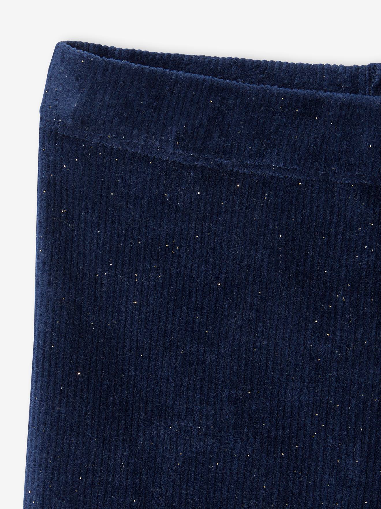 Vertbaudet Mädchen Cord-Leggings - marine