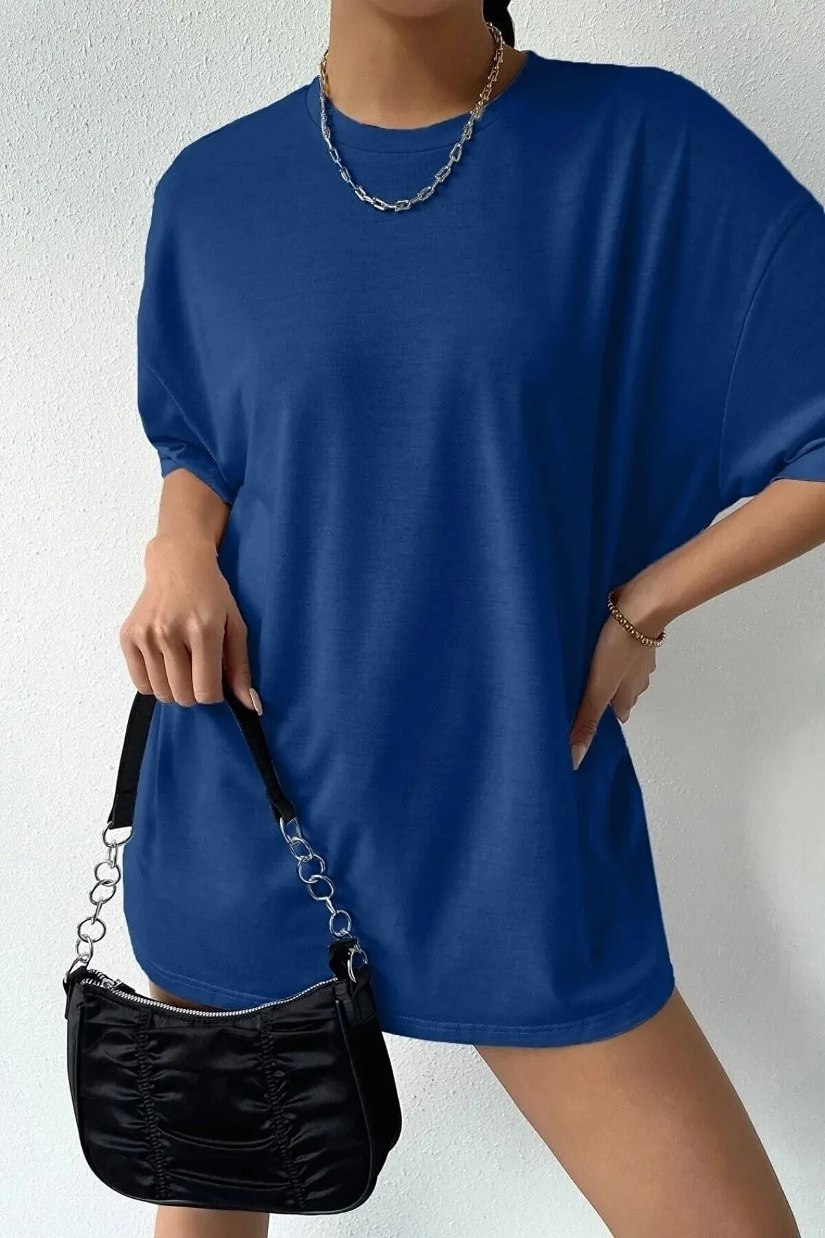 uyguntarz  Unisex-T-Shirt mit Sax-Blau-Rücken-Schmetterlings-Aufdruck