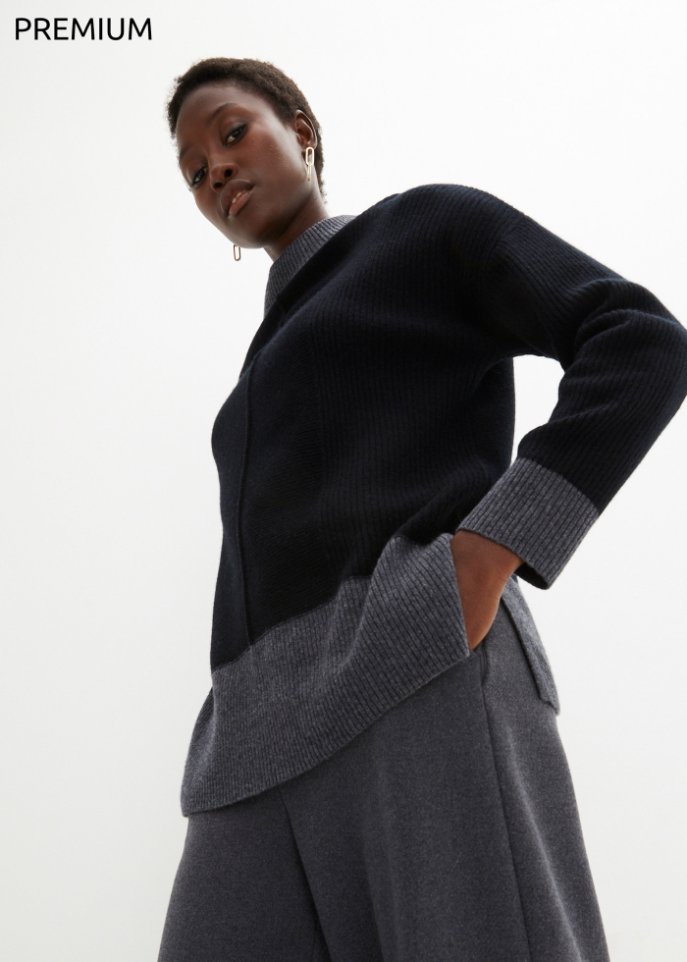 Wollpullover mit Good Cashmere Standard®-Anteil