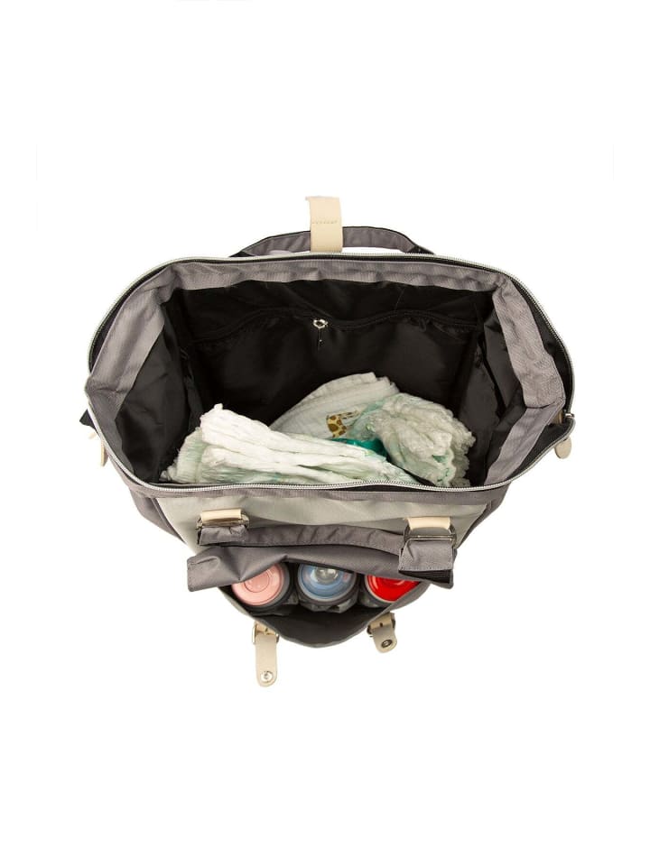 BAGmori Wickeltasche - Schultertasche in Grau günstig kaufen onesize
