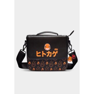 Pokemon PU Leder Umhängetasche - Charmander