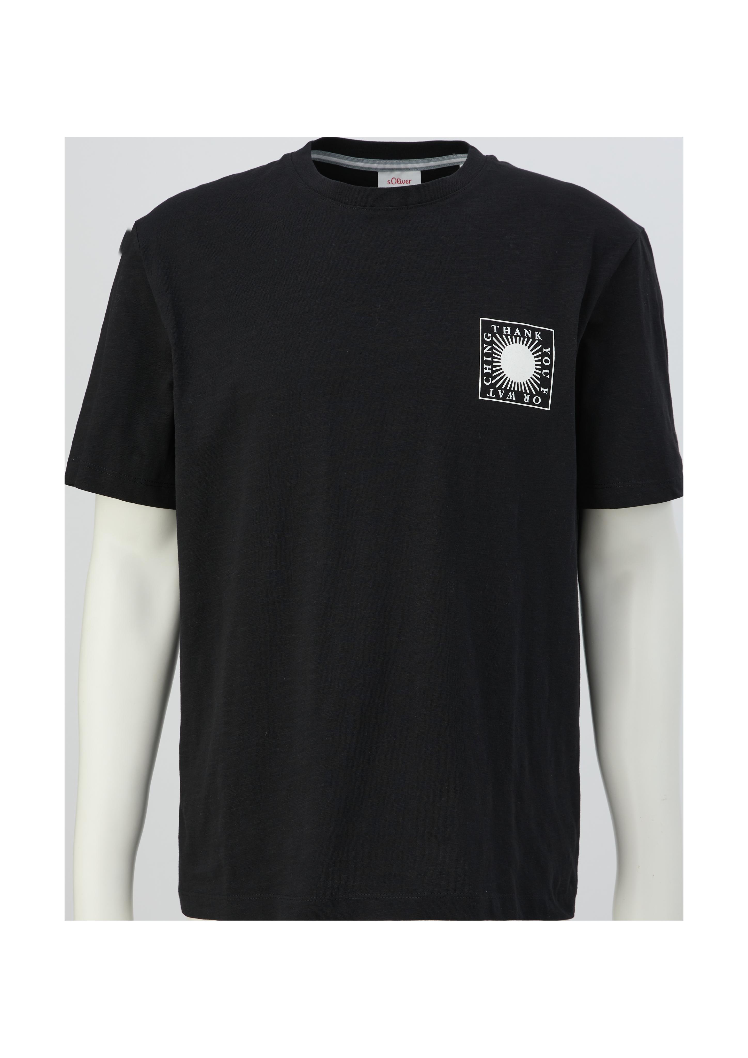 T-Shirt mit Frontprint  2129466-99D1