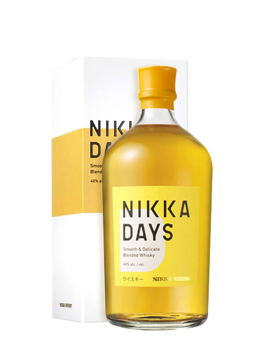 Days Smooth & Delicate Whisky Nikka 0,7 ℓ, En Étui