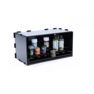 Black Paint Rack: Farbregal ausziehbar (Pigment)
