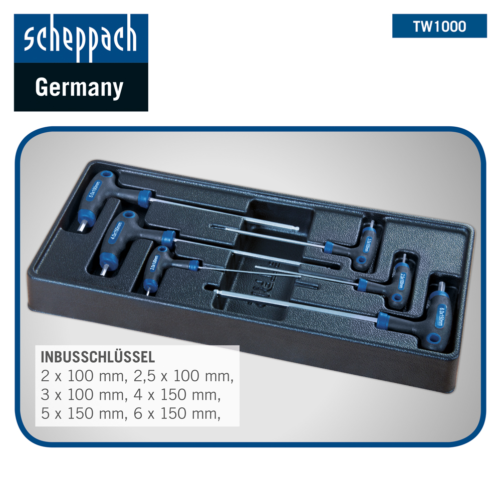 Scheppach Werkstattwagen TW1000 263 tlg.
