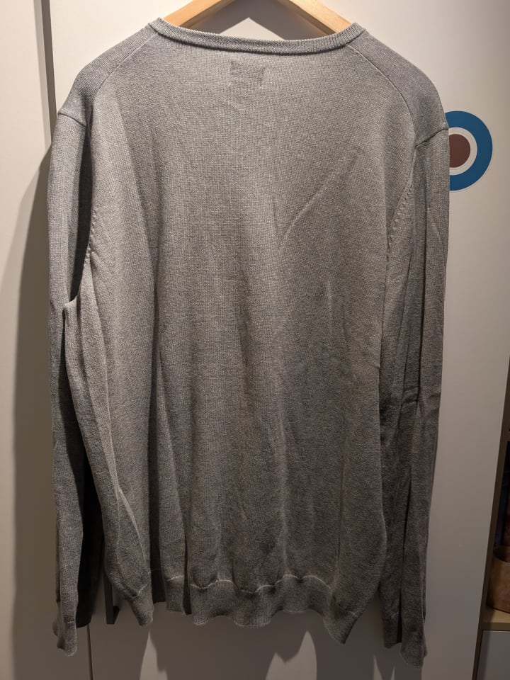 Mustang Pullover in Grau günstig kaufen L