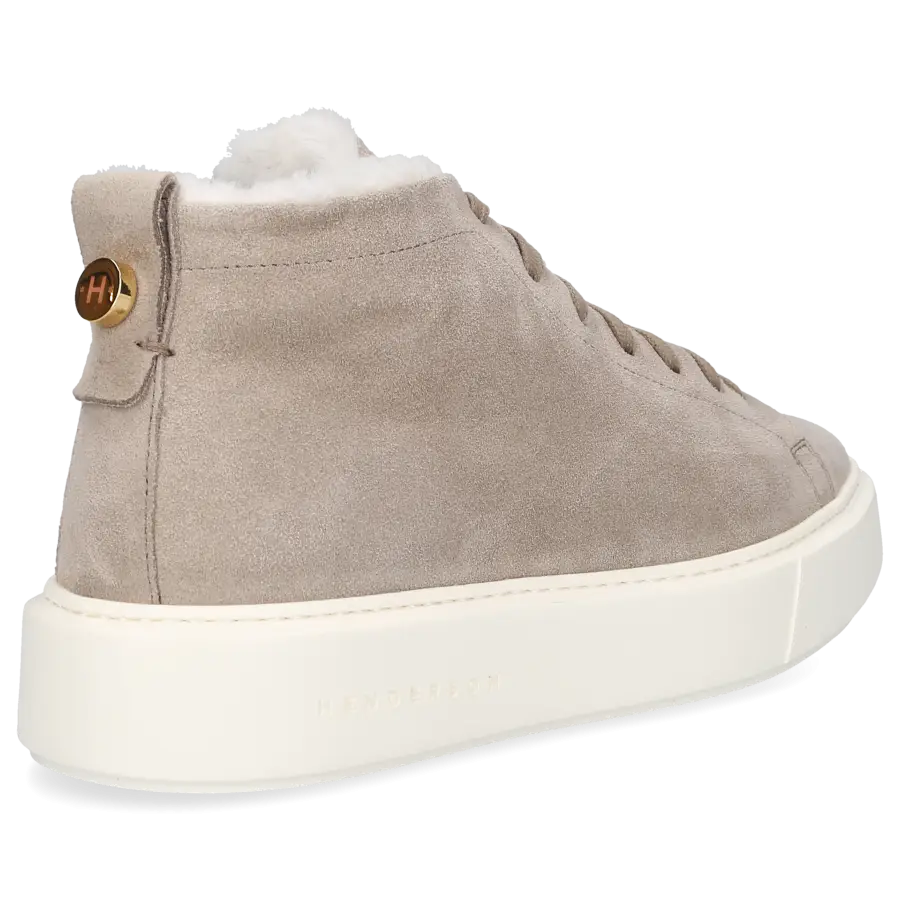 Henderson - Sneaker high OLGA Veloursleder - grau