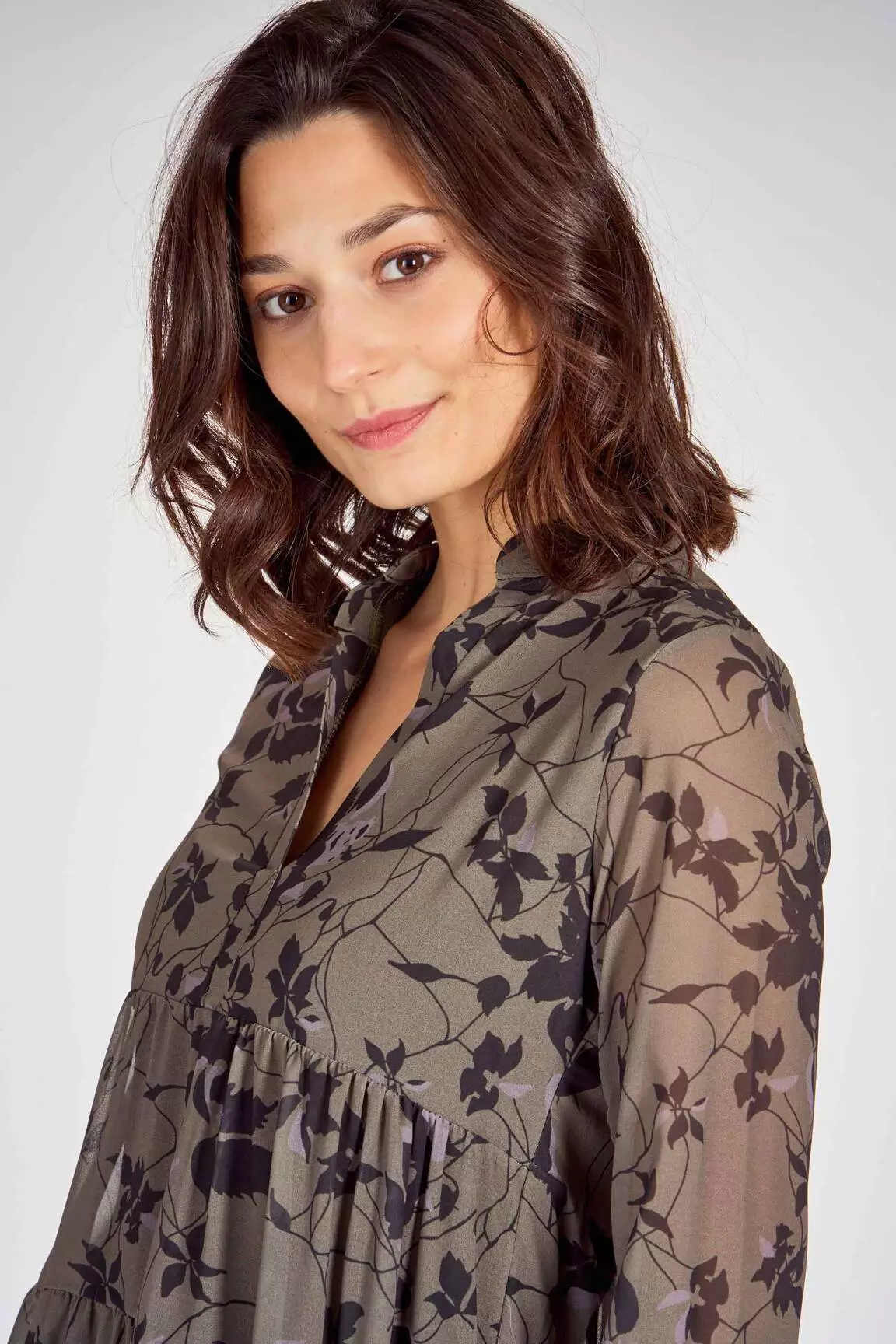 Zabaione Robes Mi Longues Femme couleur vert