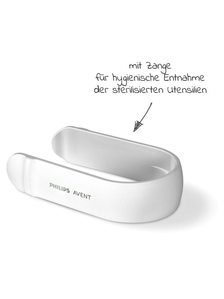 Philips Avent 8-tlg. Starter-Set inkl. Dampfsterilisator 2-in-1   in weiss günstig kaufen onesize