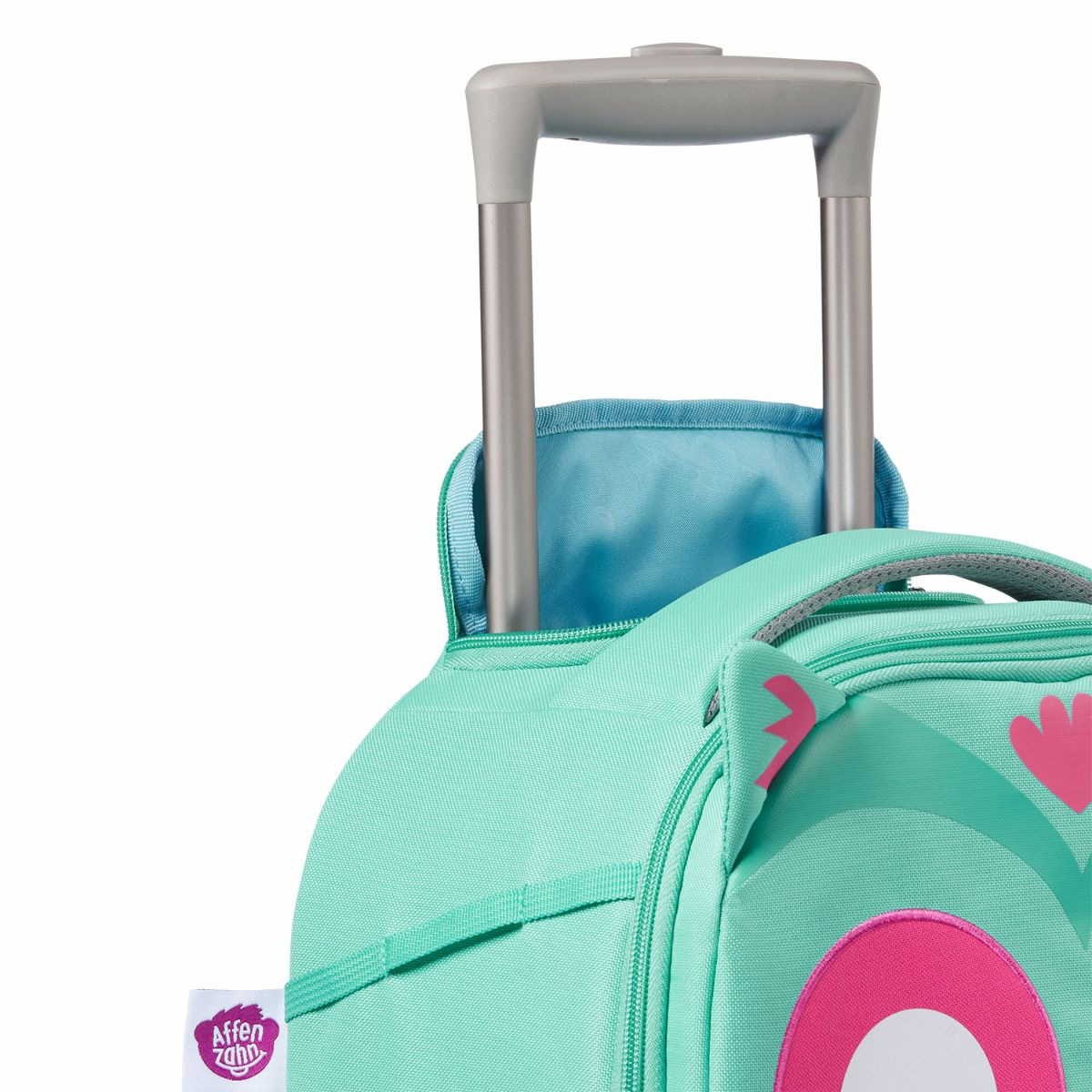AFFENZAHN Handtaschen grün Kinderkoffer EULE