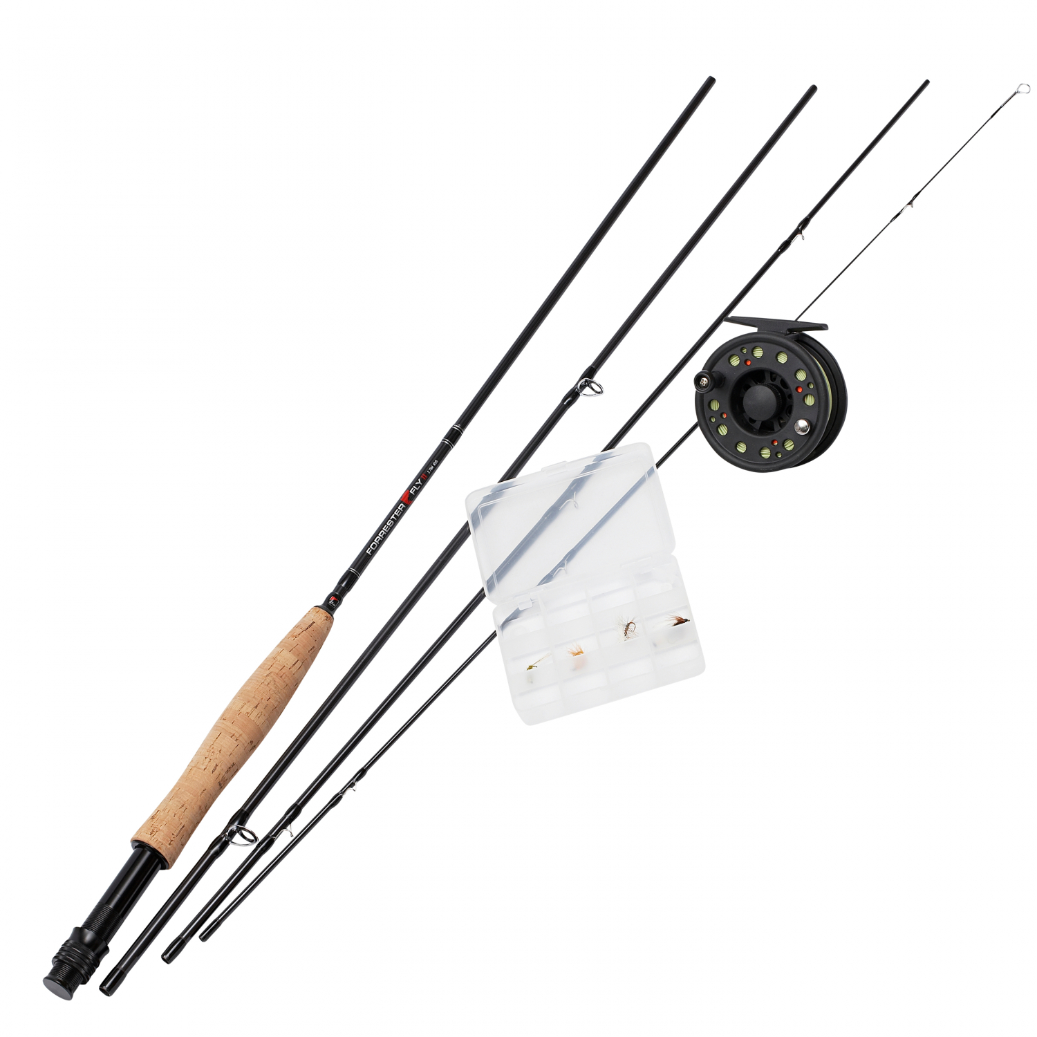 DAM Fliegenfischen-Set Forrester Fly II Allround