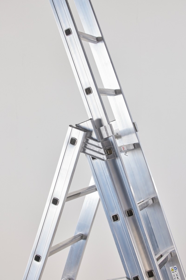 Altrex 515310 Kibo 3-dielny reformný rebrík 3 x 10 drevený