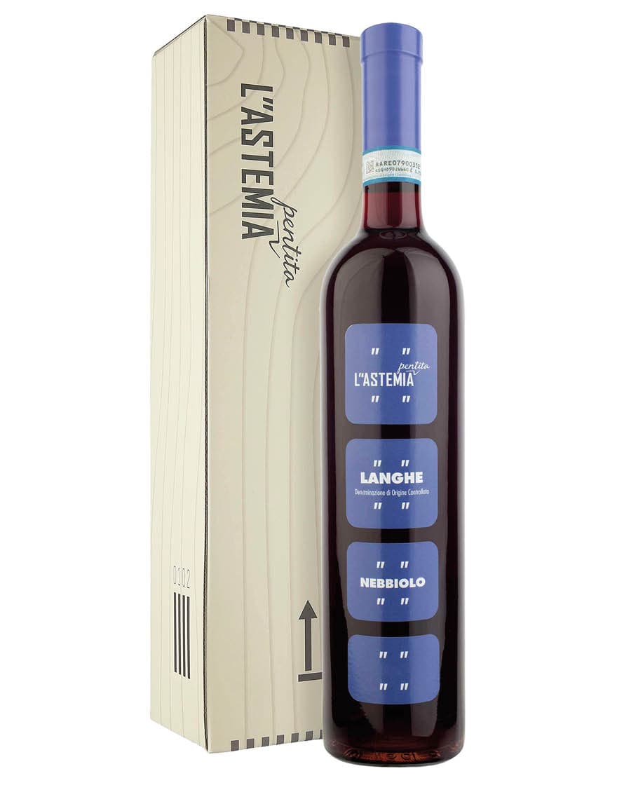 Langhe Nebbiolo DOC 2021 L'Astemia Pentita 0,75 ℓ, En Étui