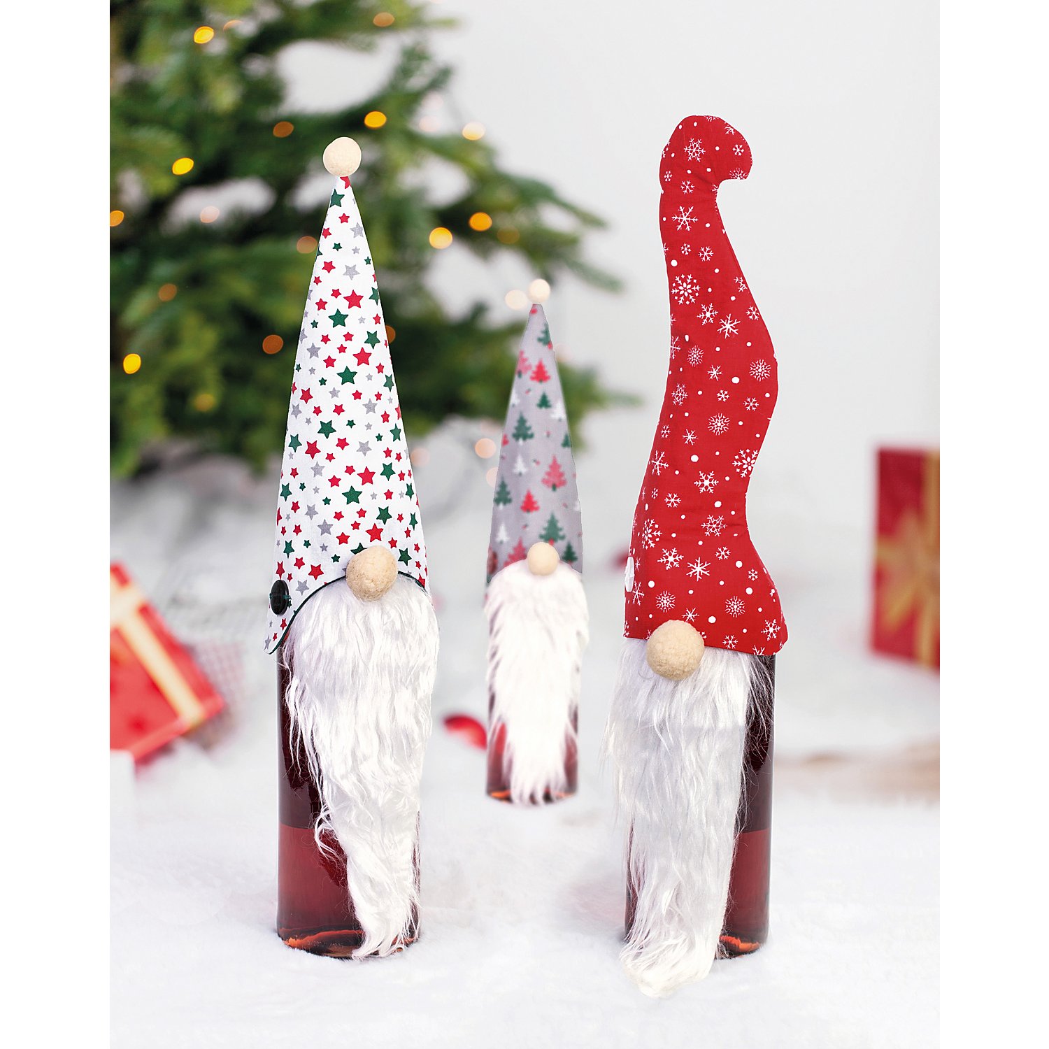 Baumwollstoff Weihnachtsbäume 