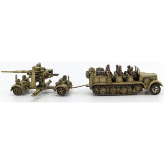 German 88mm Gun and Sd.Kfz.7