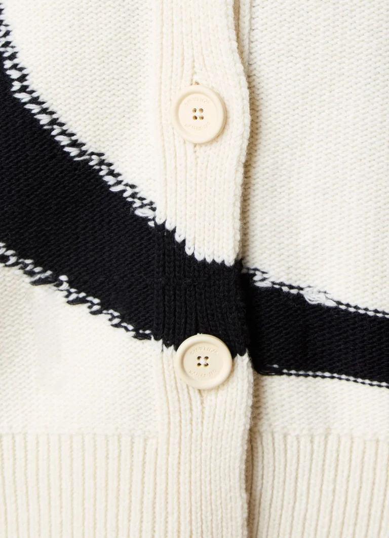 Off-White Coarse wool vest with logo