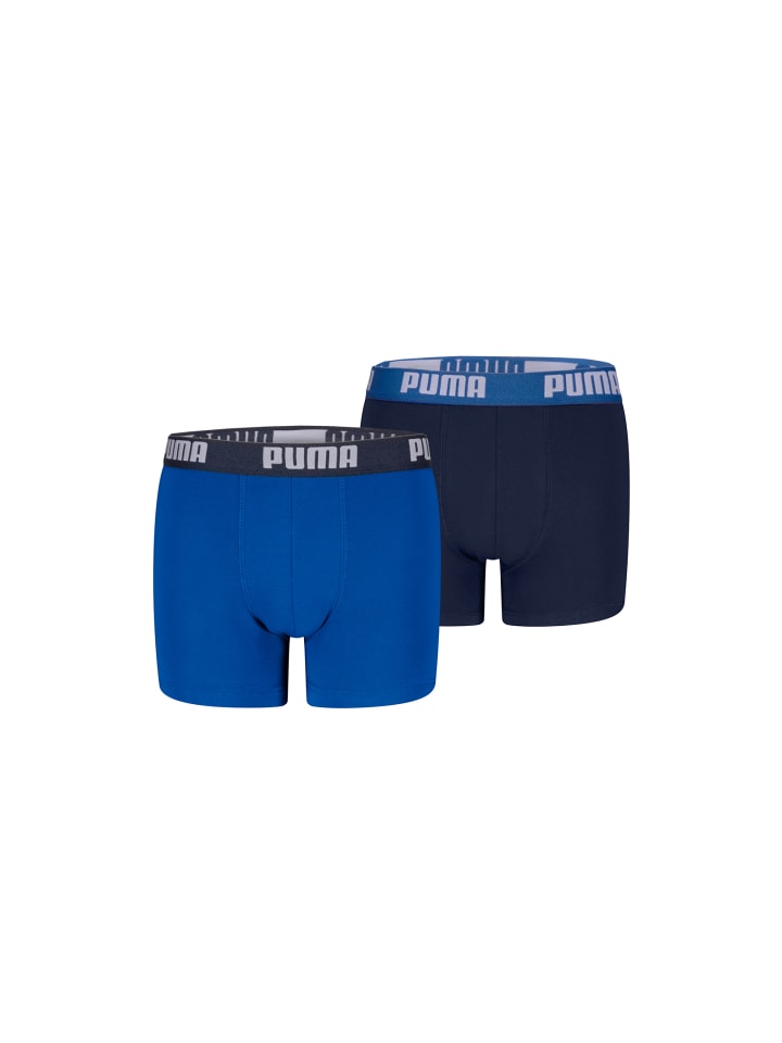 Puma Boxershorts BOYS EVERYDAY BASIC BOXER 2P in Navy / Blue günstig kaufen