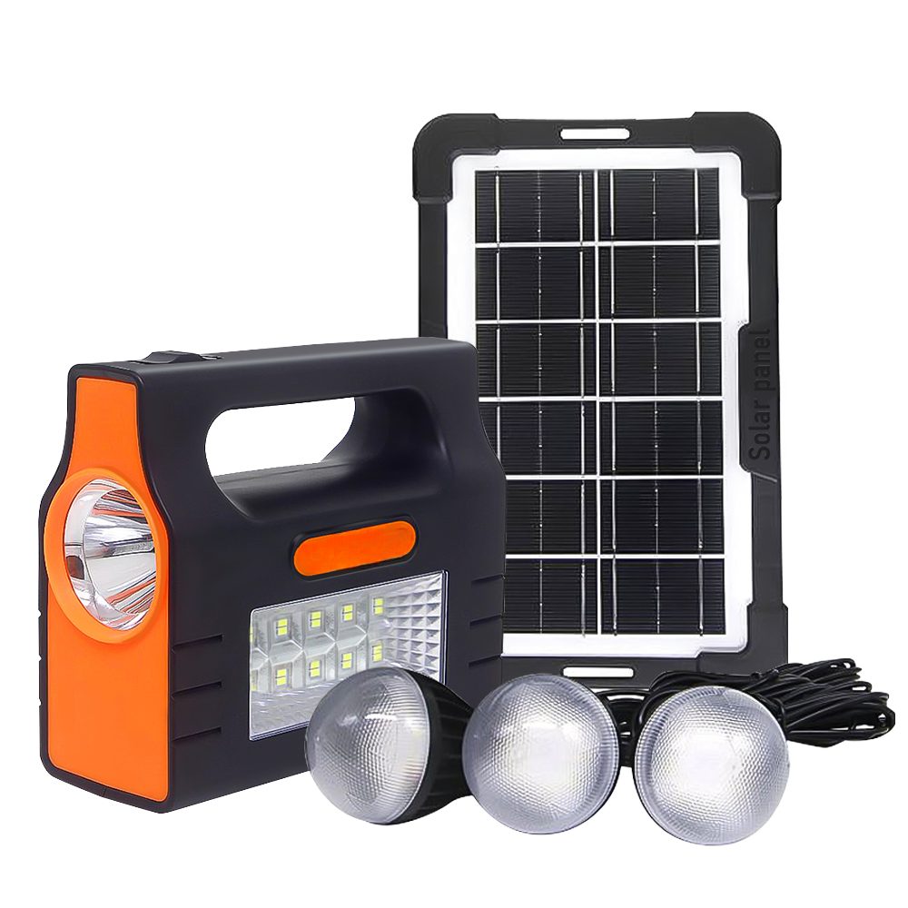 MDHAND Stromerzeuger Solargeneratoren, (1-tlg), Mit Taschenlampe und 3* Licht