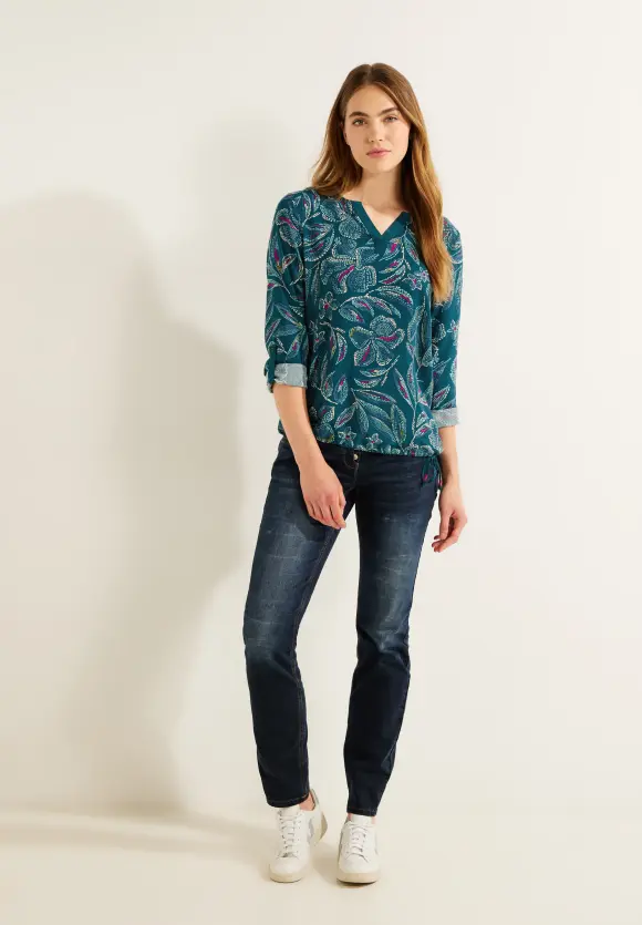 CECIL Bluse mit Multicolorprint