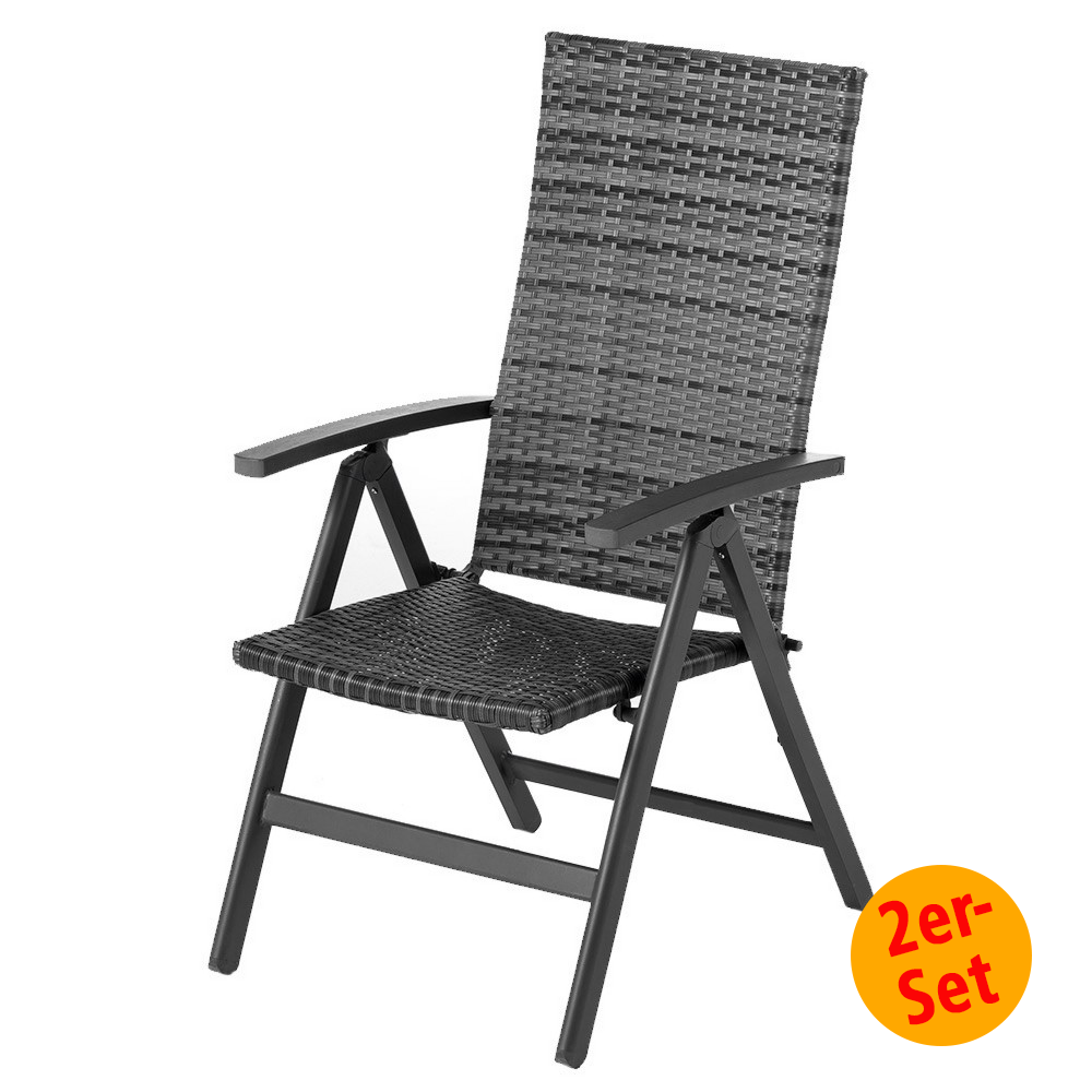 Solax Sunshine Geflecht-Klappsessel 