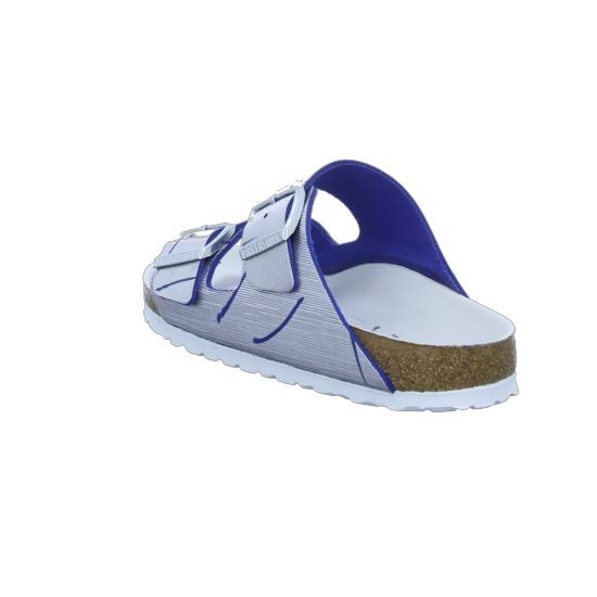 BIRKENSTOCK Klassische Sandalen bunt Arizona Rivet Logo Metallic Cuts Ocean